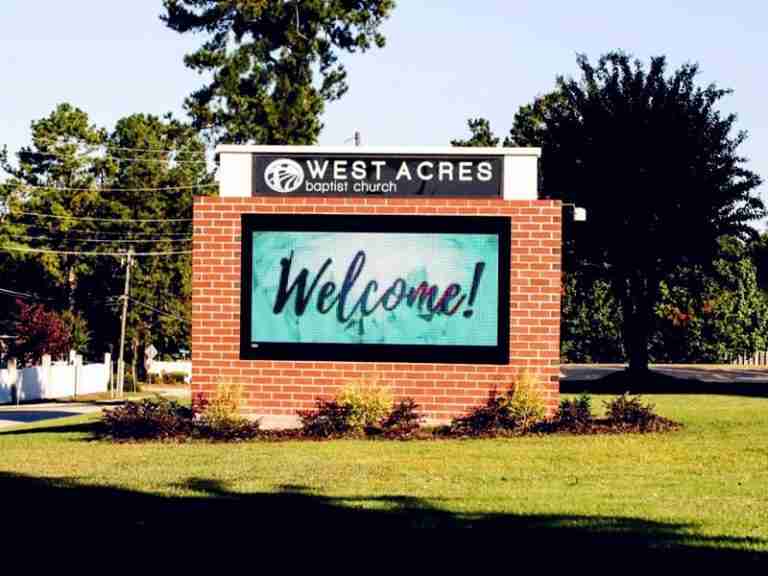 Digital Church Signs Just 198/Month Made in the USA